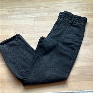 American Eagle Outfitters Black Straight Leg Jeans